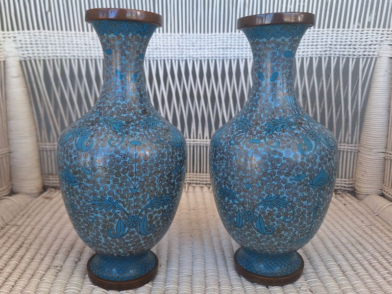 Sorted SA | Antiques - Thrifting - Cloisonne Vases - Plettenberg Bay, Garden Route - South Africa (RSA /ZA)