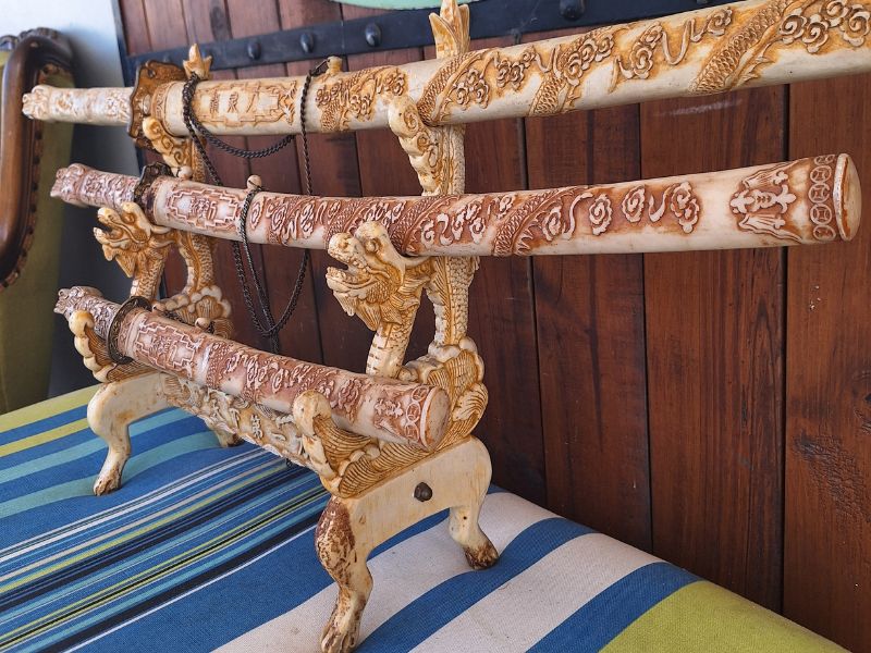 Sorted SA | Antiques - Thrifting - Samurai Katana Sword Set - Plettenberg Bay, Garden Route - South Africa (RSA /ZA)